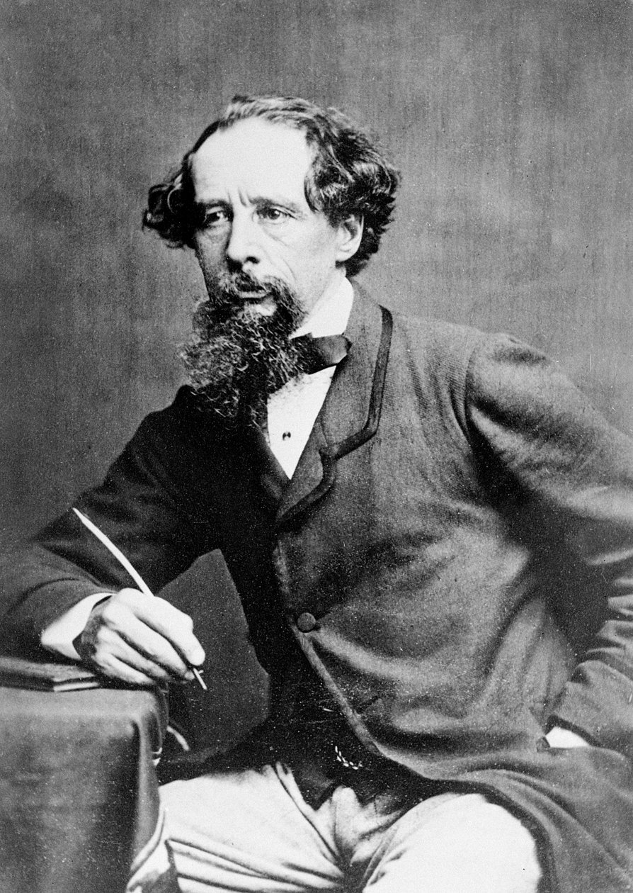 Charles Dickens door Herbert Watkins