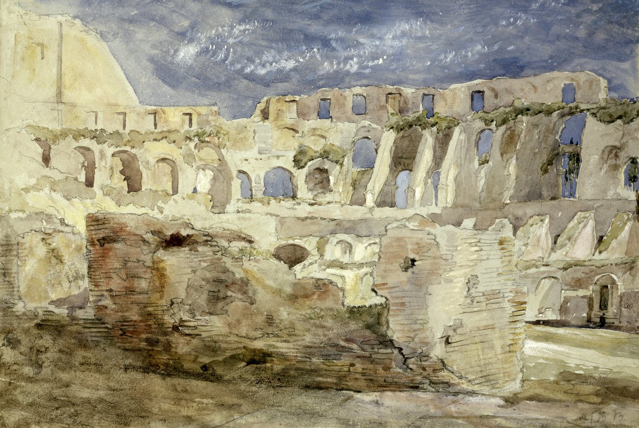 Het Colosseum, Rome door Hercules Brabazon Brabazon