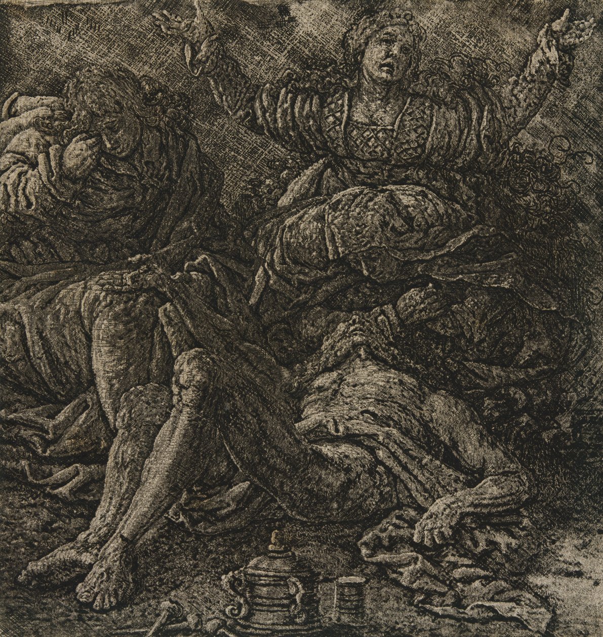 De Klaagzang door Hercules Seghers