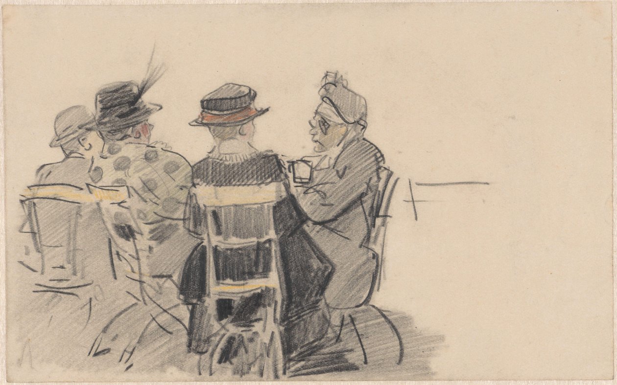 Theekransje door Herman Moerkerk