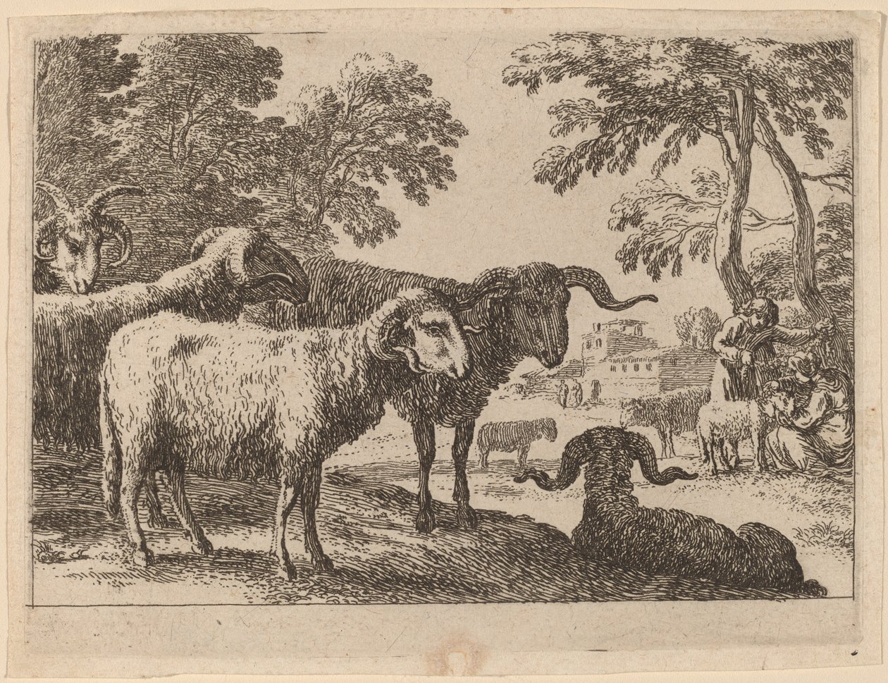 Rammen door Herman van Swanevelt
