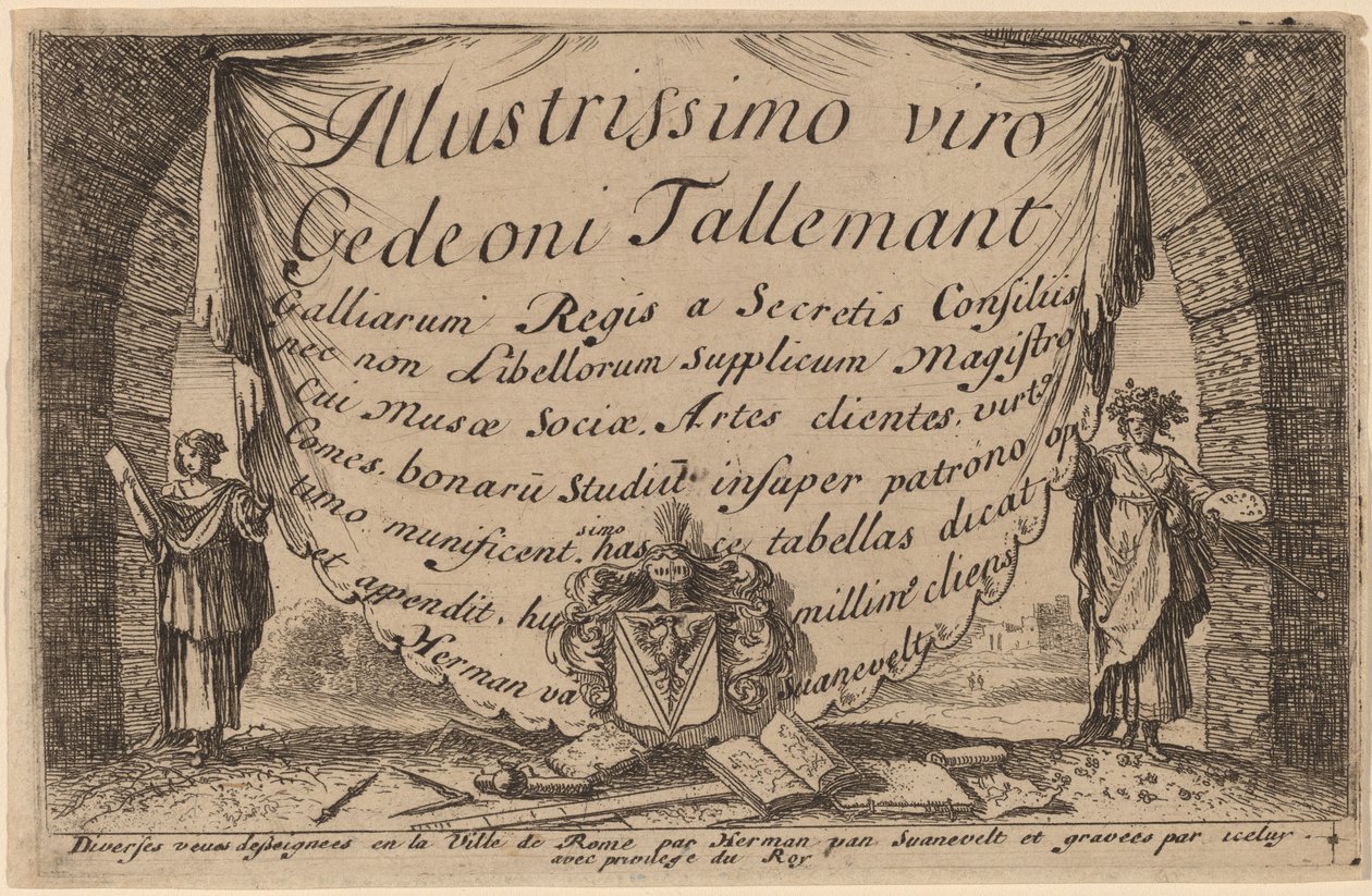 Titelpagina door Herman van Swanevelt