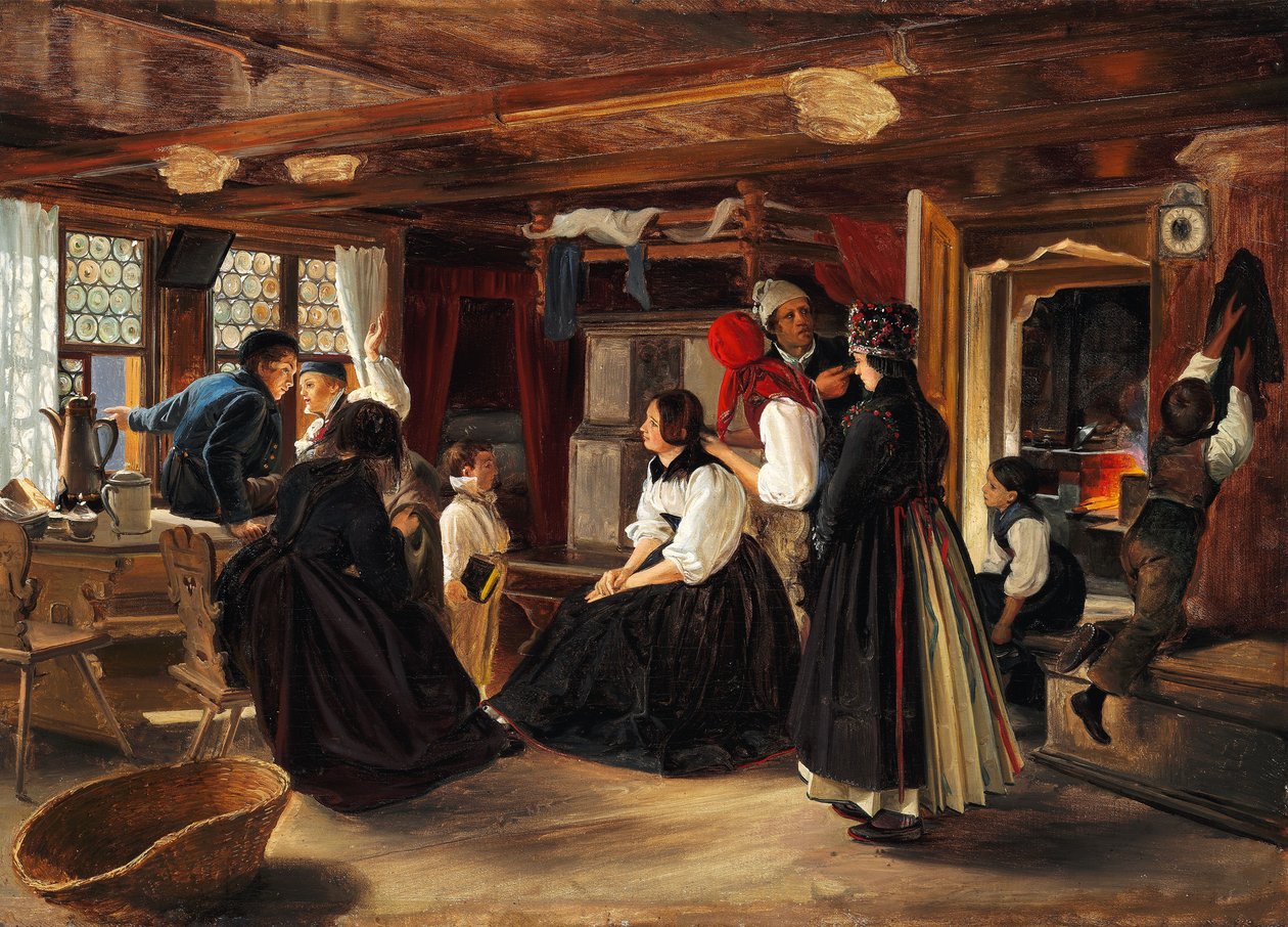 Huwelijksvoorbereidingen door Hermann Sondermann