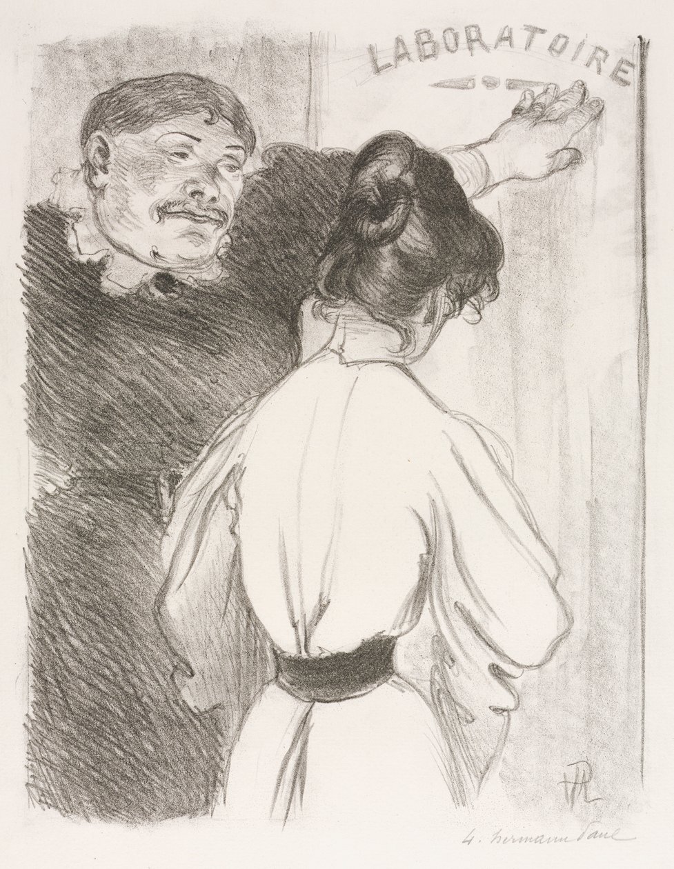 Laboratorium door Hermann Paul