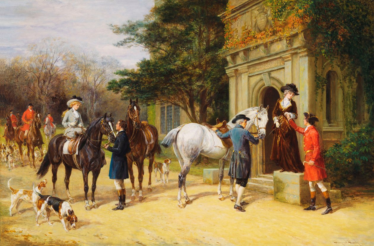 Een Helpende Hand door Heywood Hardy