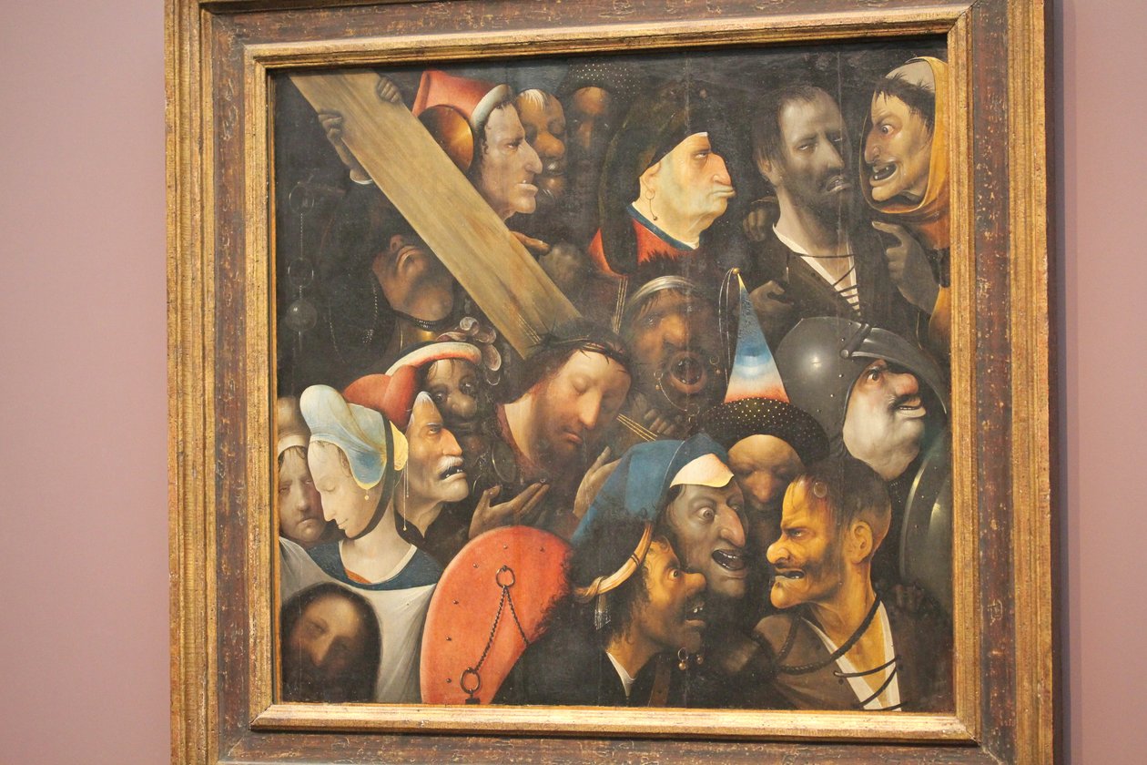 De kruisdraging door Hieronymus Bosch