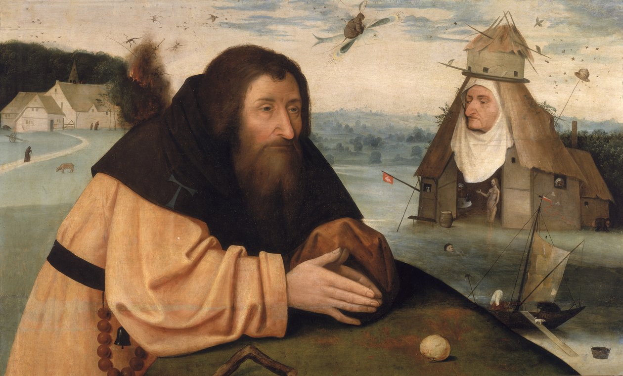 De verleiding van St. Antonius door Hieronymus Bosch
