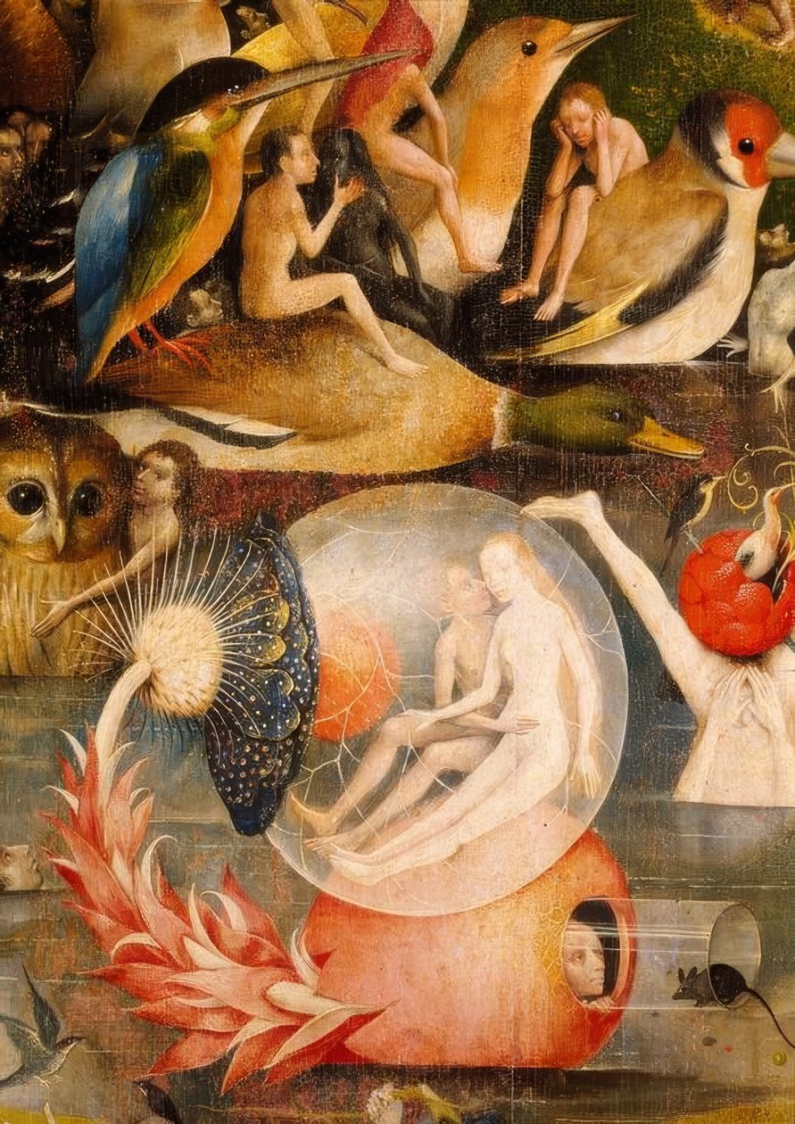 De tuin der lusten door Hieronymus Bosch