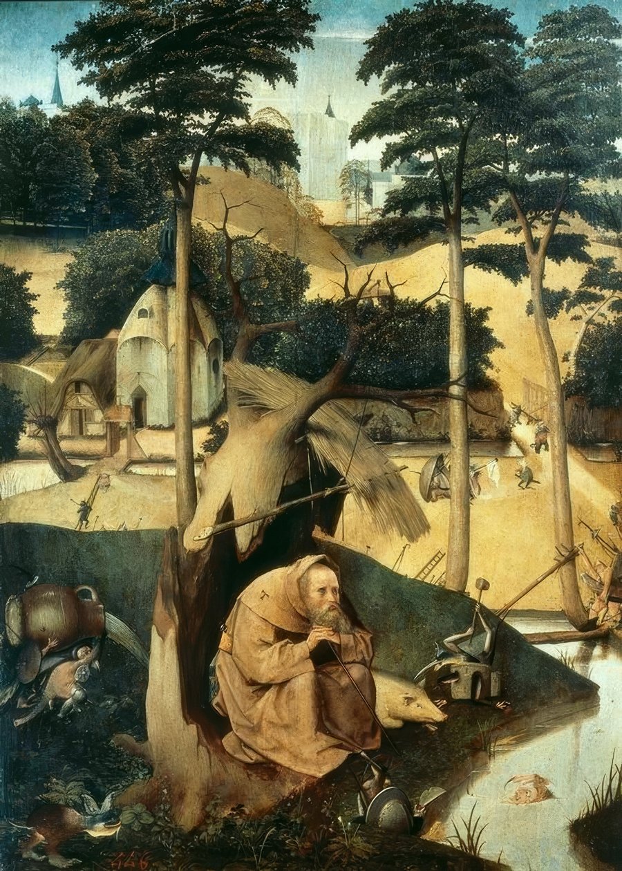 De Verzoeking van de Heilige Antonius door Hieronymus Bosch
