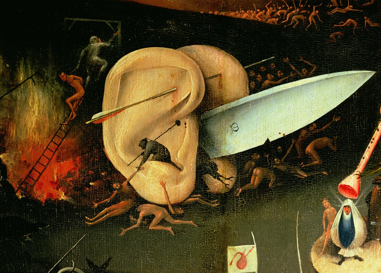 De tuin der lusten, 1490-1500 door Hieronymus Bosch