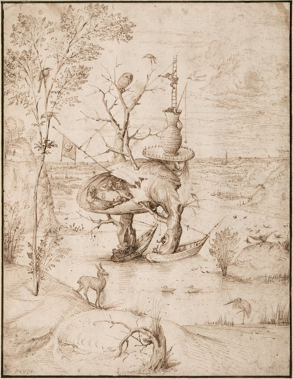 De Boom Man door Hieronymus Bosch