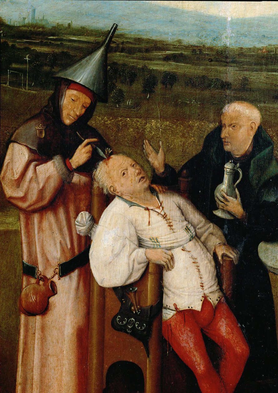 De remedie voor dwaasheid ... door Hieronymus Bosch
