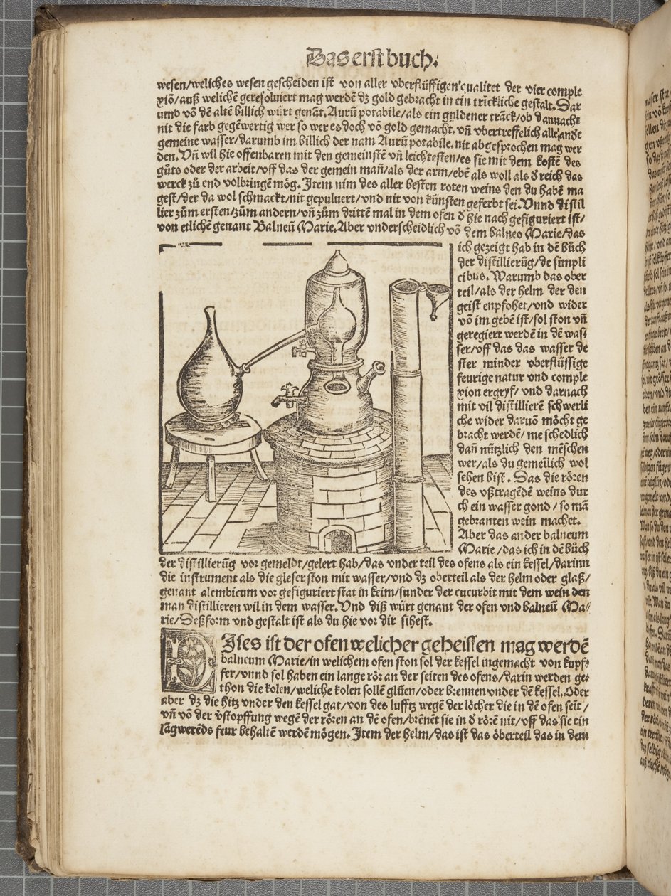 Das Buch zu Distillieren door Hieronymus Brunschwig