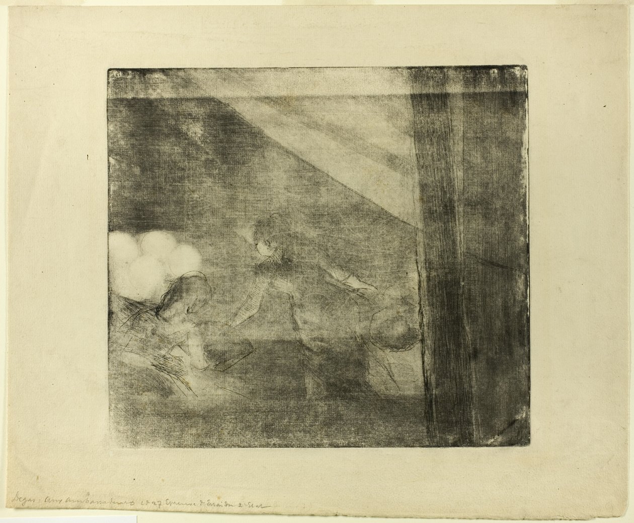 In het Ambassadeurscafé door Hilaire Germain Edgar Degas
