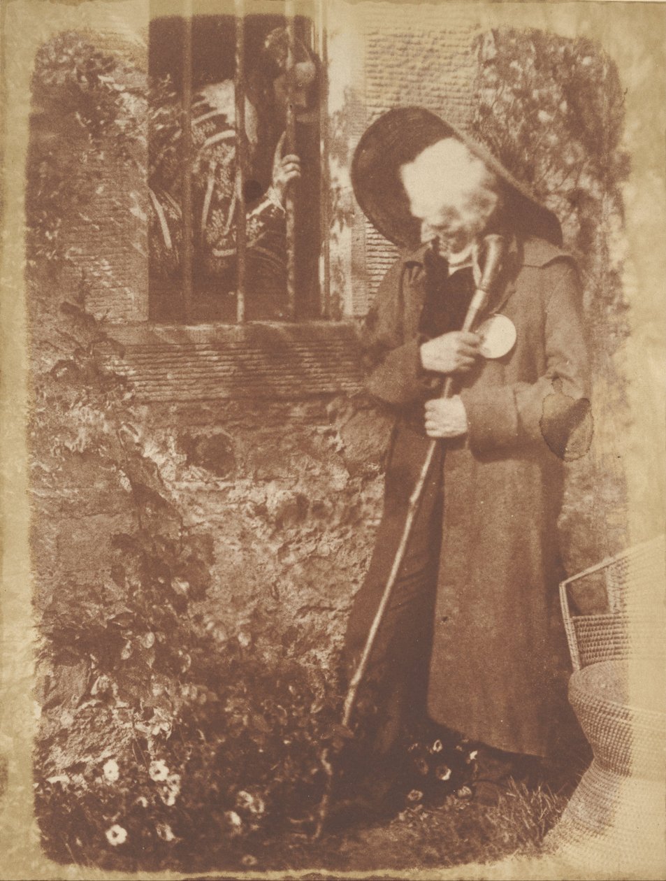 Mevrouw Elizabeth Cockburn Cleghorn en John Henning door Hill and Adamson