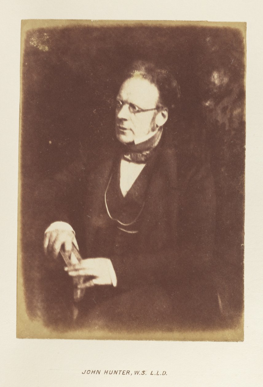 [John Hunter, W.S. L.L.D.]. door Hill and Adamson