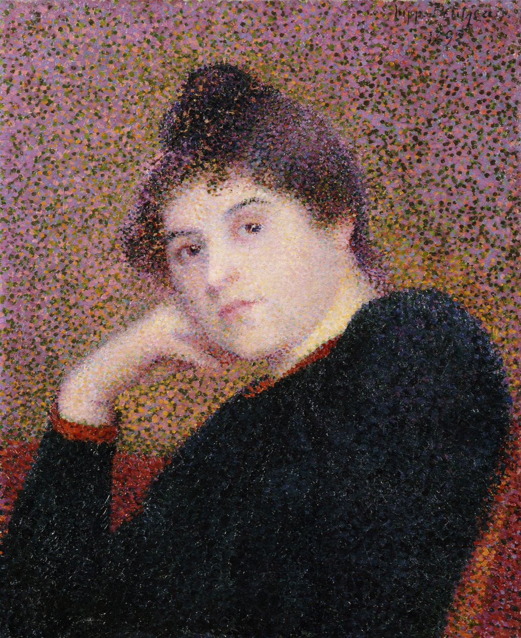 Portret van een vrouw, 1892 door Hippolyte Petitjean