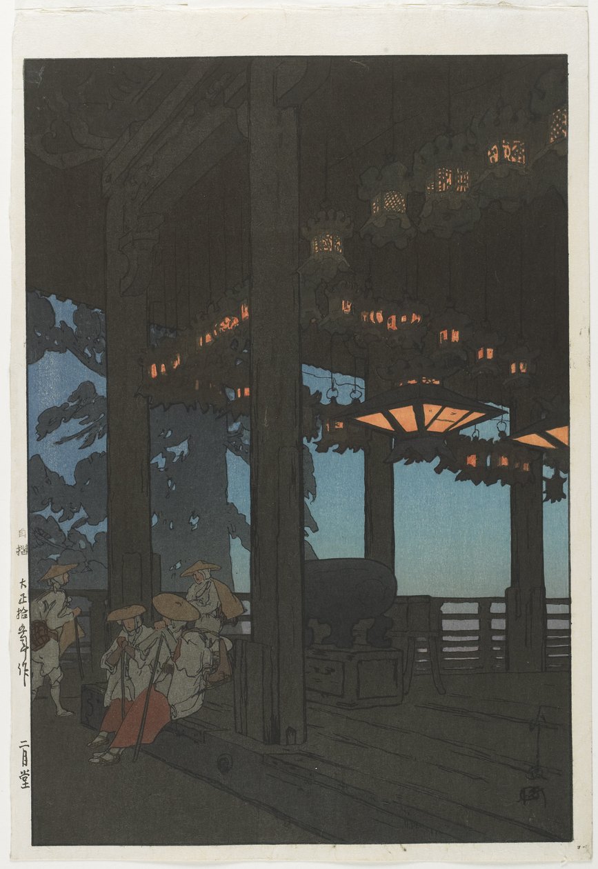 Hal van de tweede maand door Hiroshi Yoshida