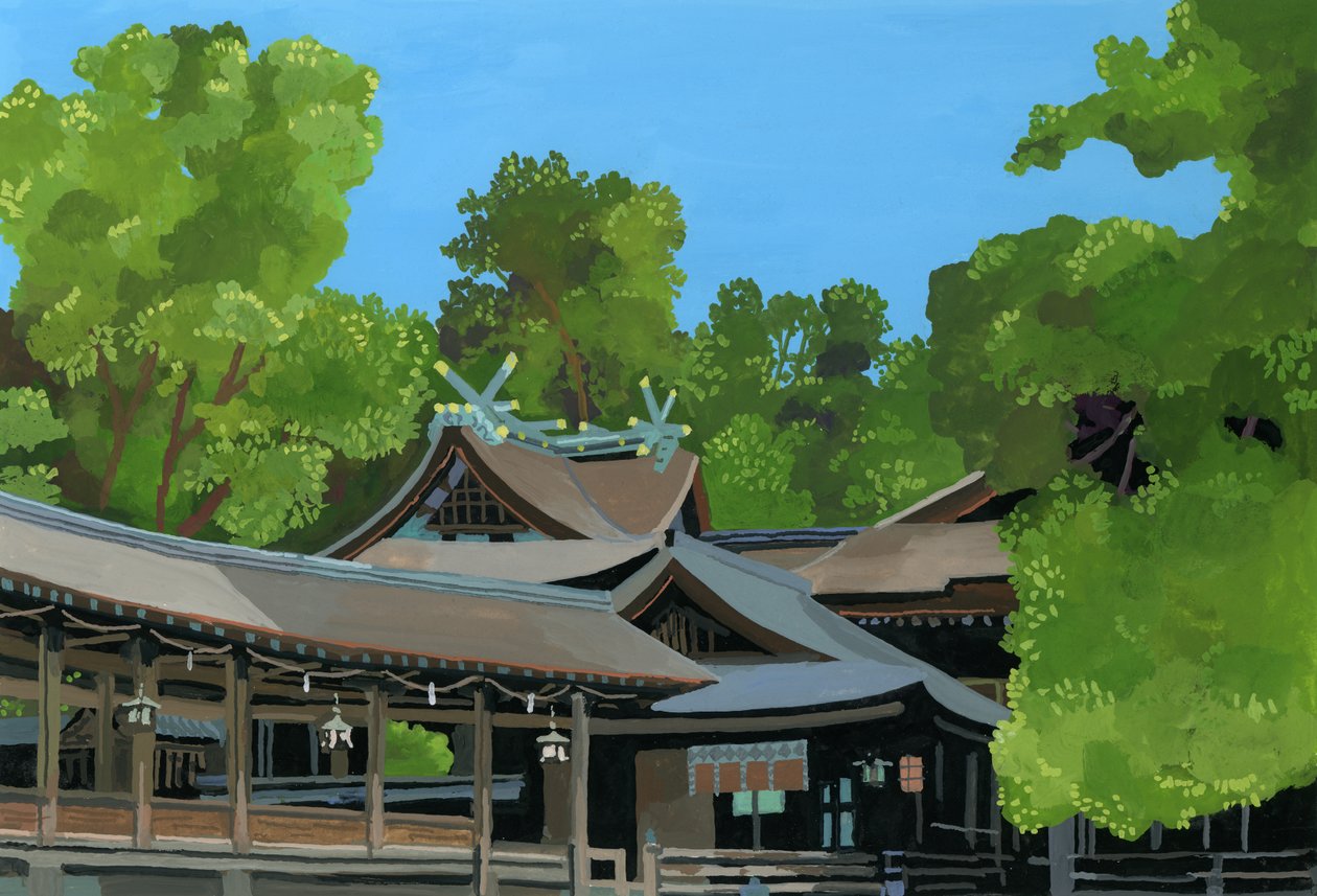 Konpira-schrijn, Japan, 2016 door Hiroyuki Izutsu