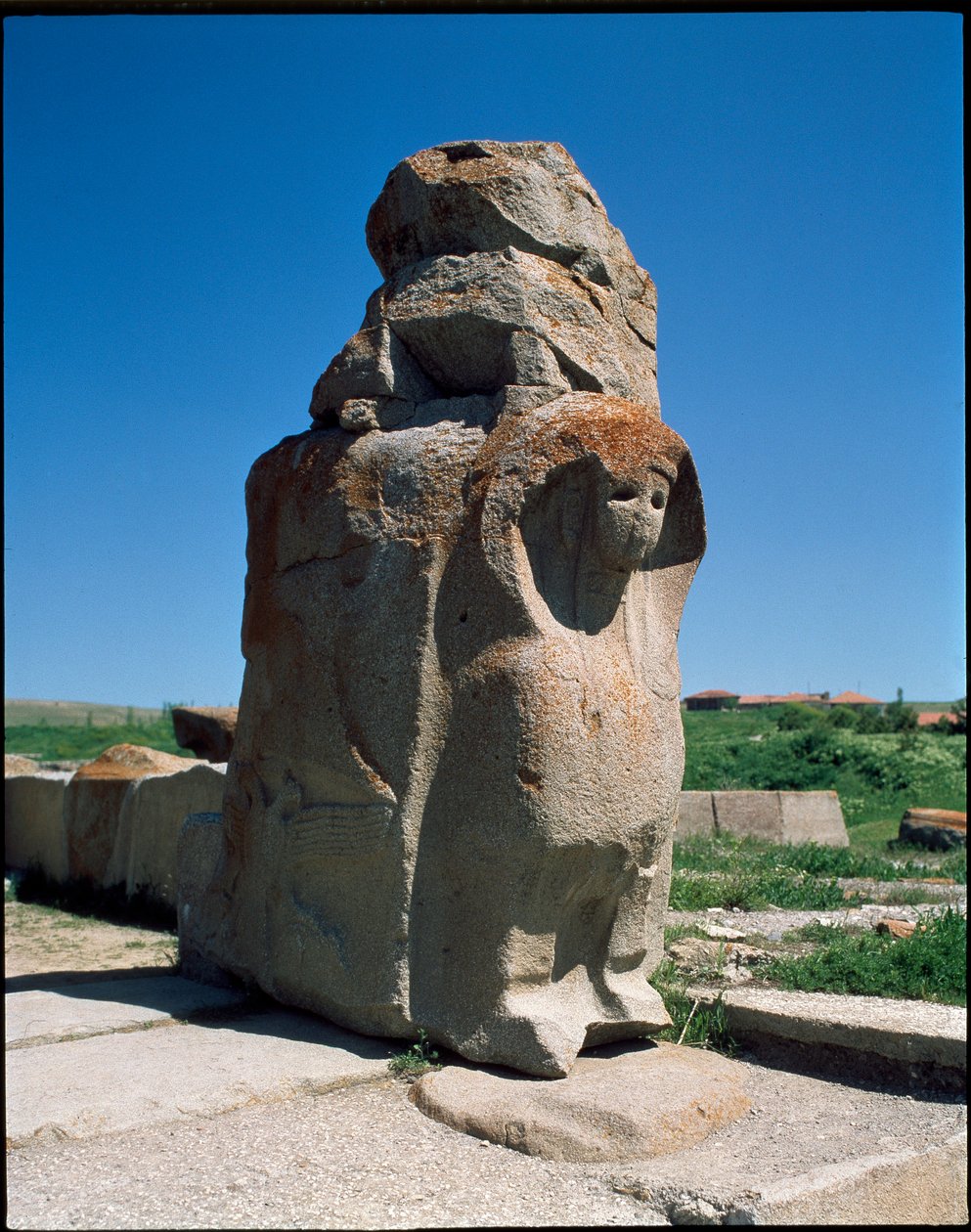 Uitzicht op de Poort van de Sfinx door Hittite Hittite