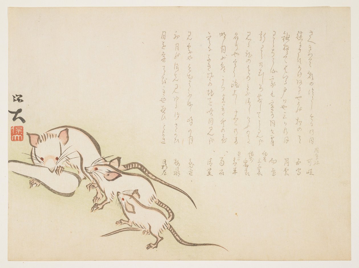 (Witte muizen), januari 1864 door Hodai