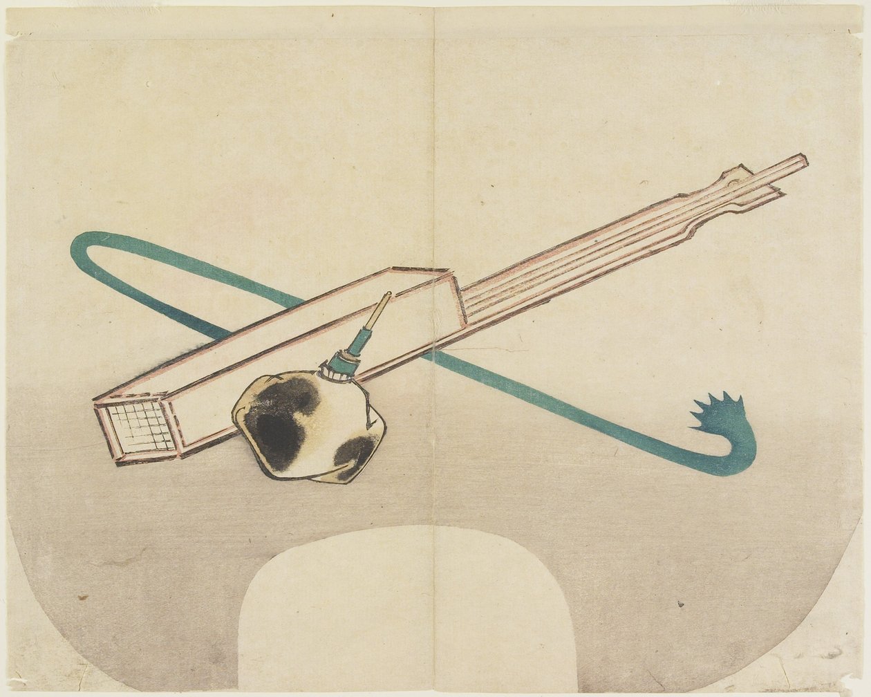 (Jelly-noodle Maker), c. 1830 door Hogyoku