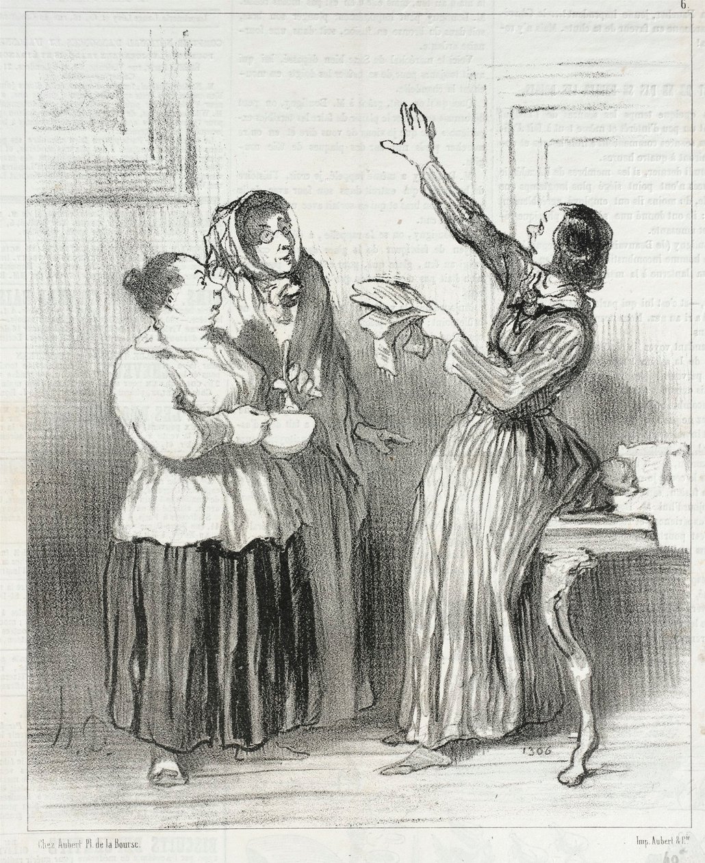 ...wat is de vrouw vandaag in de samenleving door Honoré Daumier