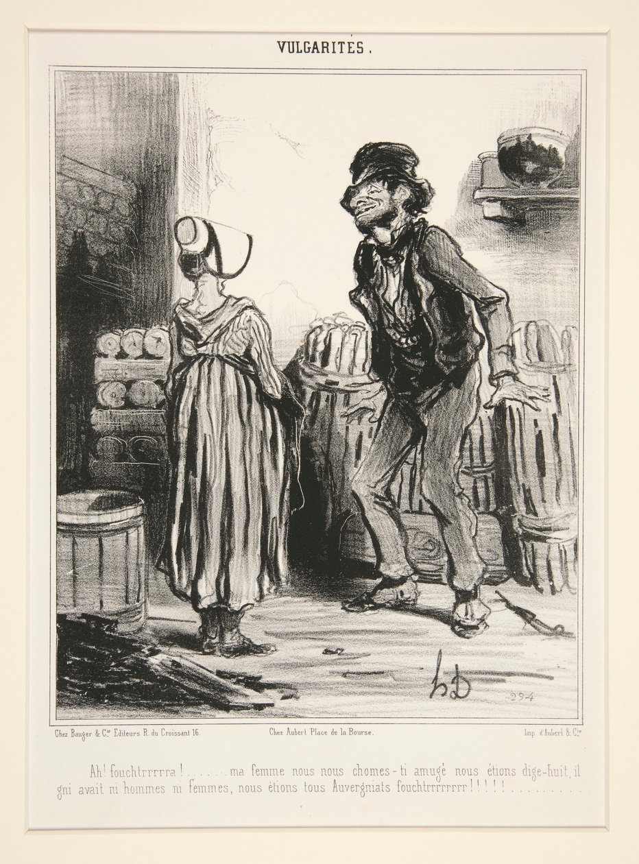 Ah! Fouchtrrrrra! door Honoré Daumier