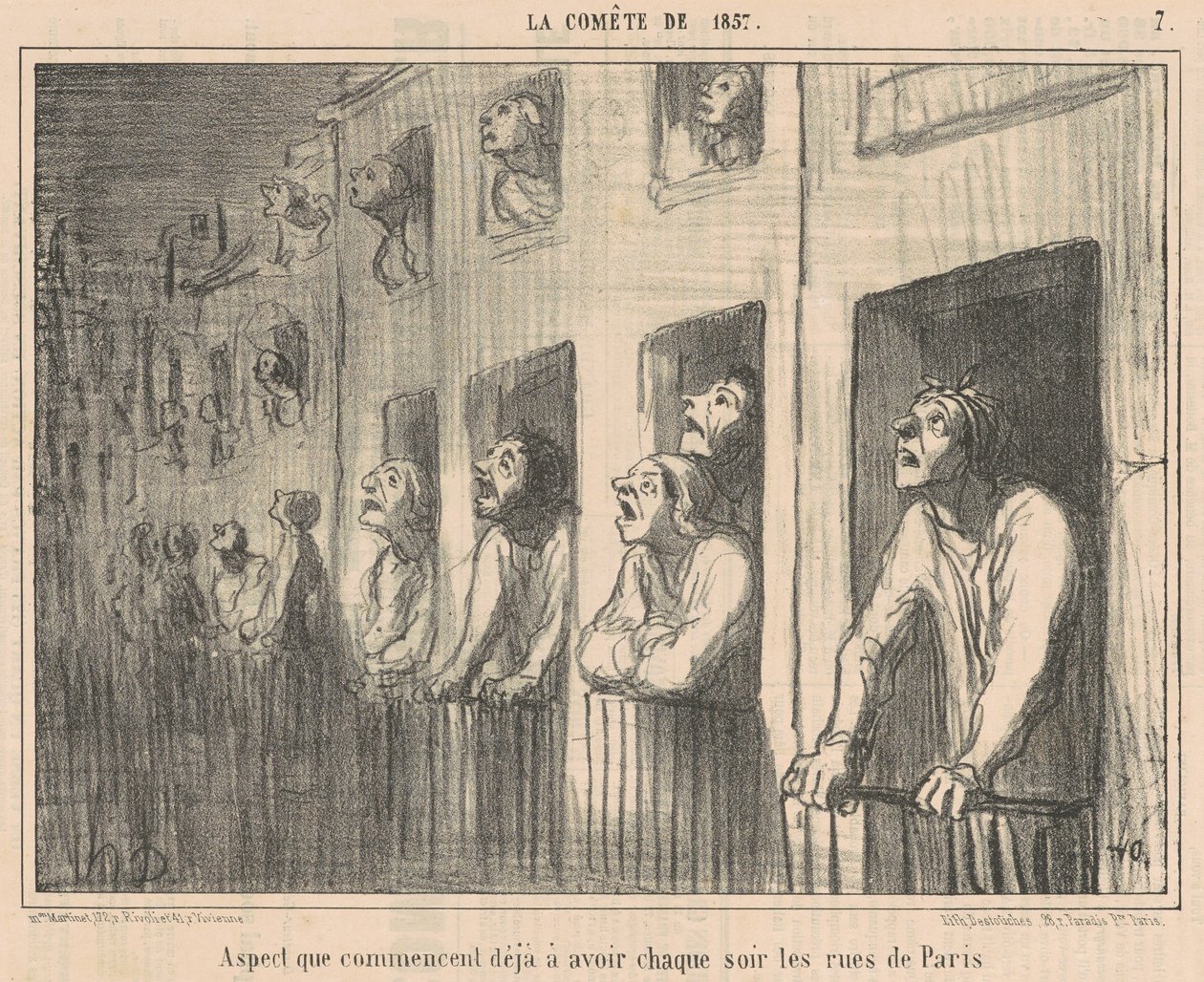 Aspect dat al begint te hebben ... door Honoré Daumier
