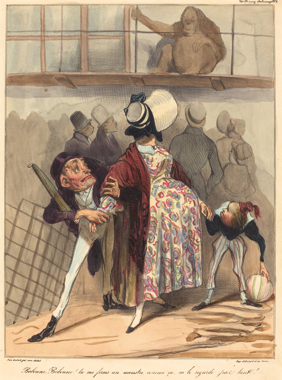 Bobonne... kijk er niet zo naar! door Honoré Daumier