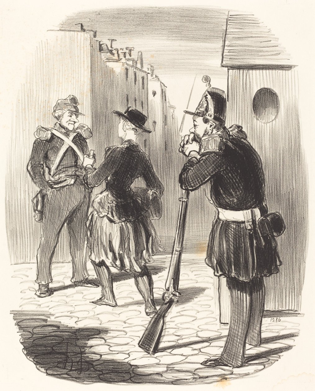 Ce satané Pigochard... door Honoré Daumier