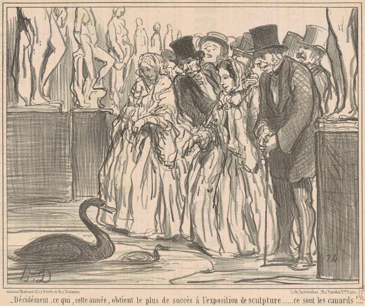 Beslist, wat dit jaar behaalt... door Honoré Daumier