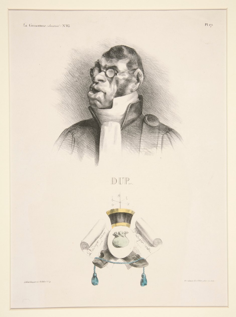 Dup door Honoré Daumier