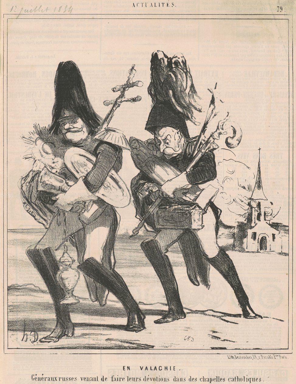 In Walachije door Honoré Daumier
