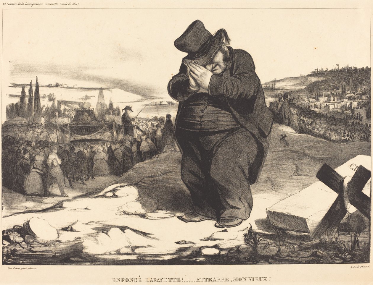 Enfoncé Lafayette!... Pak mijn oude! door Honoré Daumier