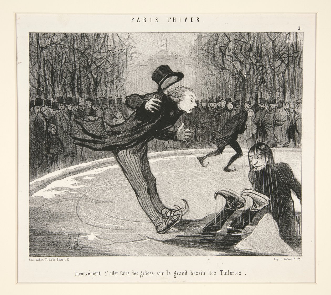 Ongemak d door Honoré Daumier