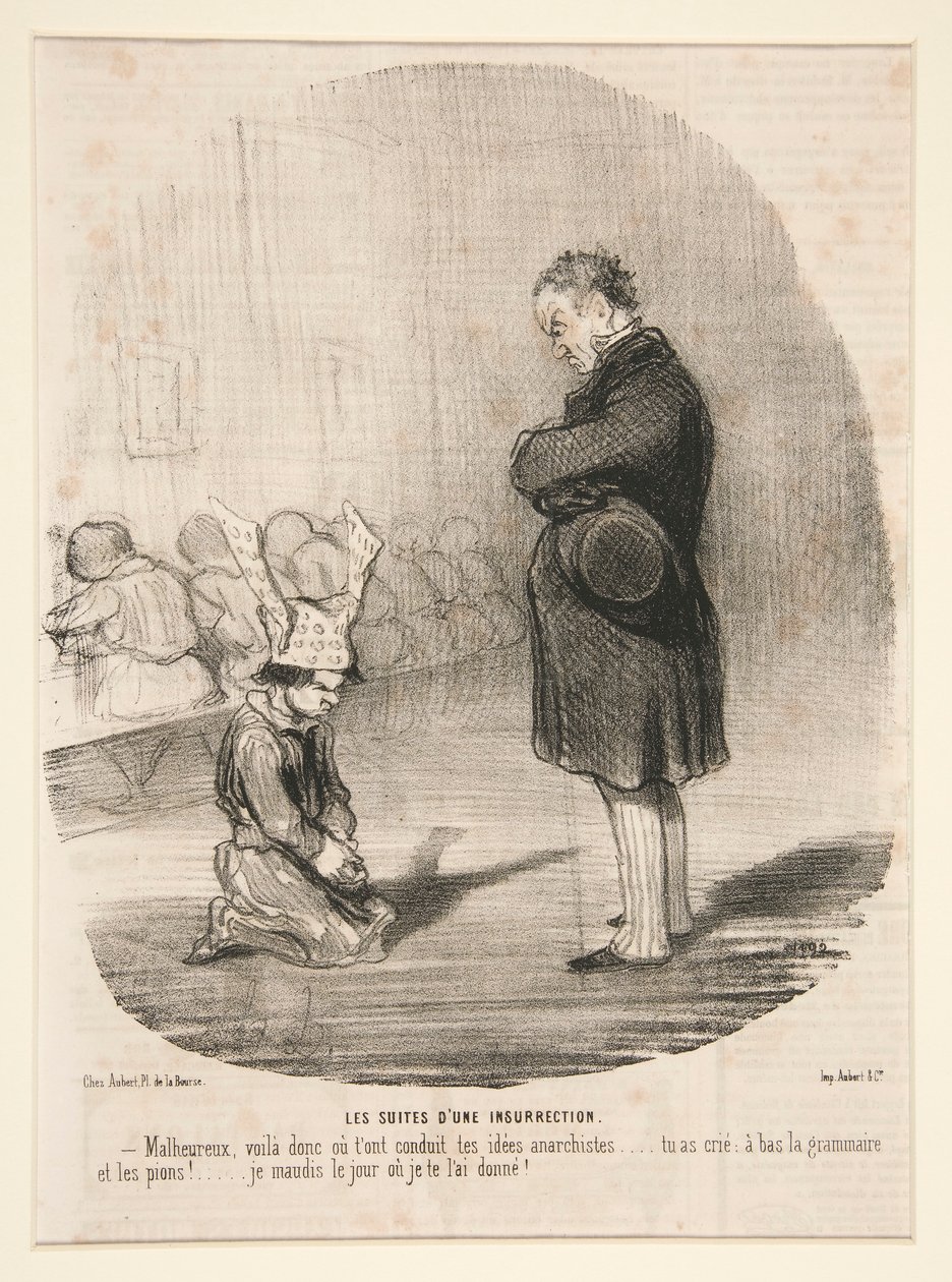 De Gevolgen door Honoré Daumier