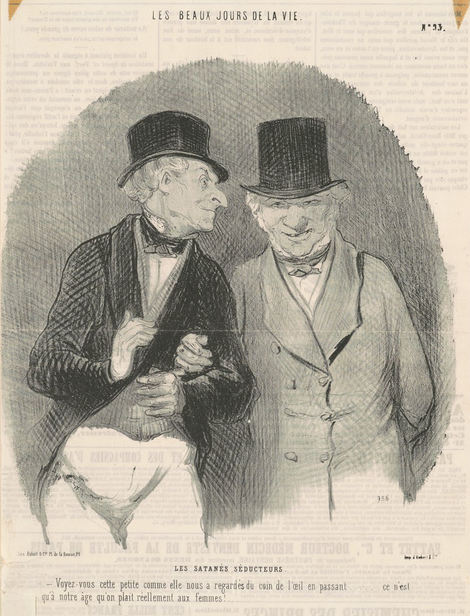 De verdomde verleiders door Honoré Daumier