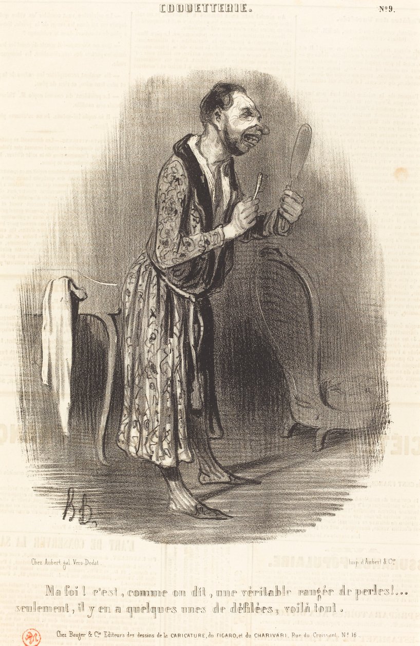 Mijn Geloof! Het is zoals men zegt... door Honoré Daumier