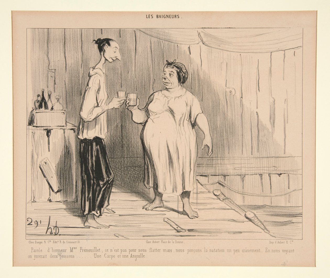 Parole d door Honoré Daumier