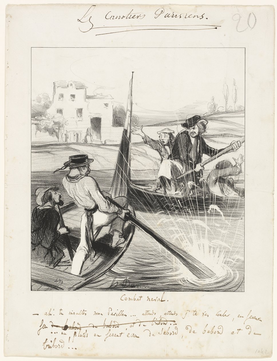 Marine door Honoré Victorin Daumier