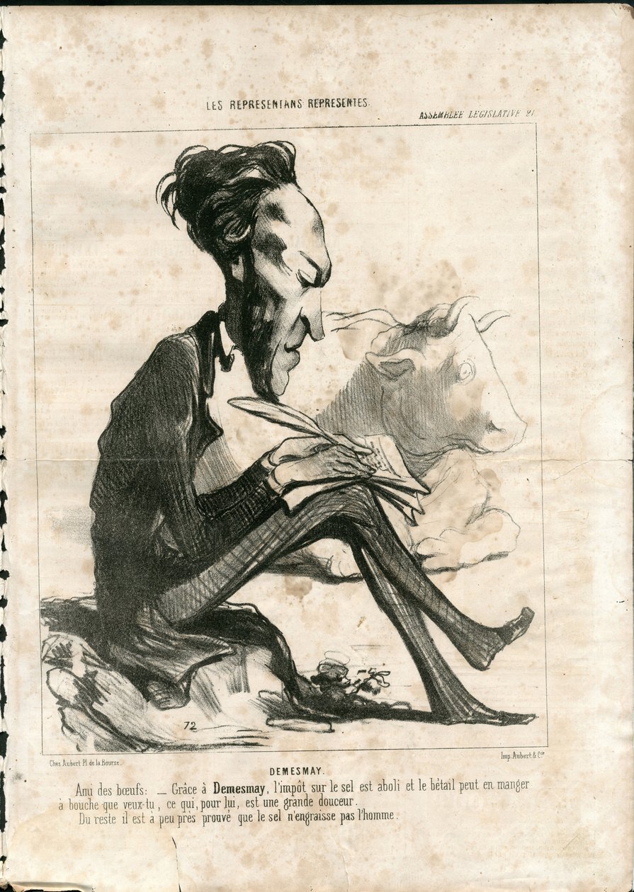 Le Charivari door Honoré Daumier