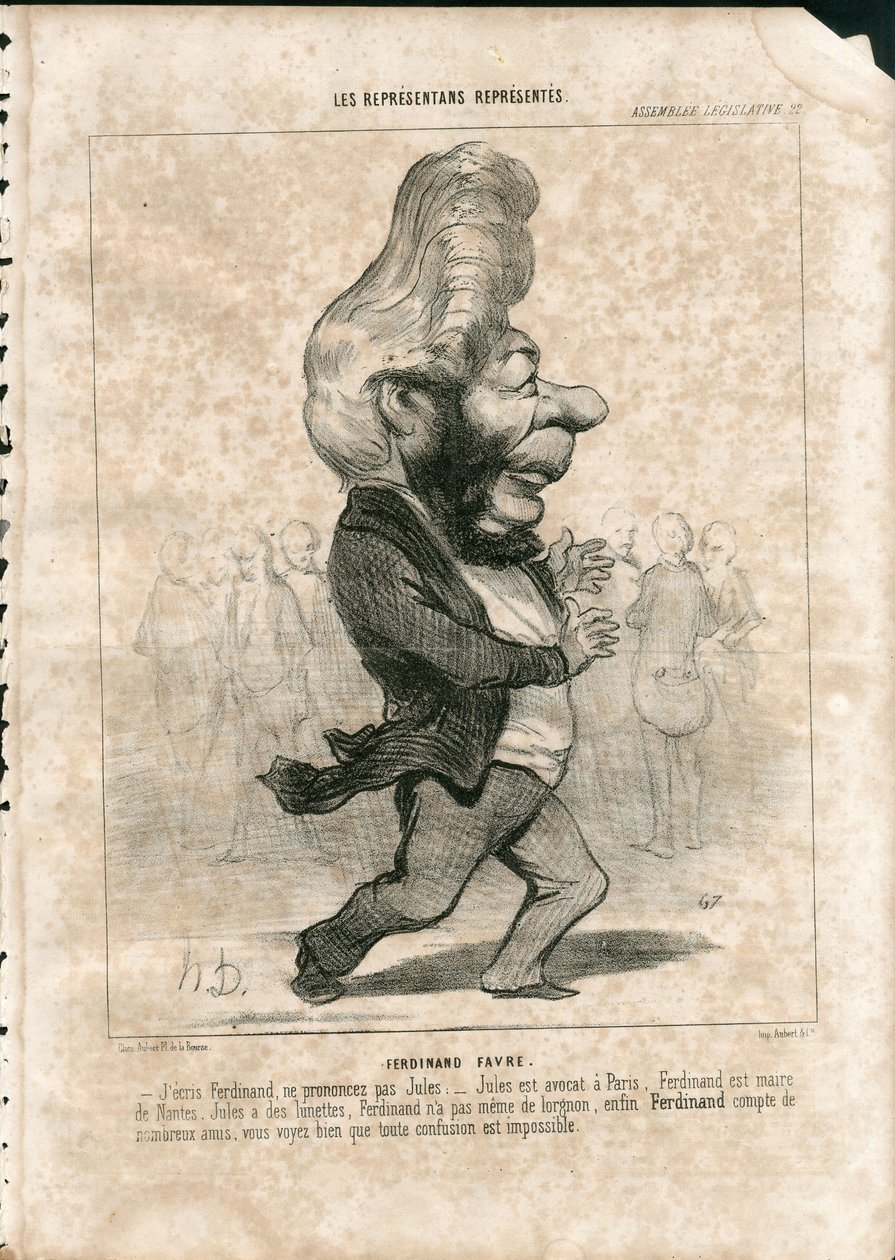 Le Charivari door Honoré Daumier