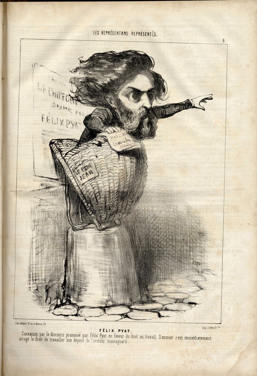 Le Charivari door Honoré Daumier