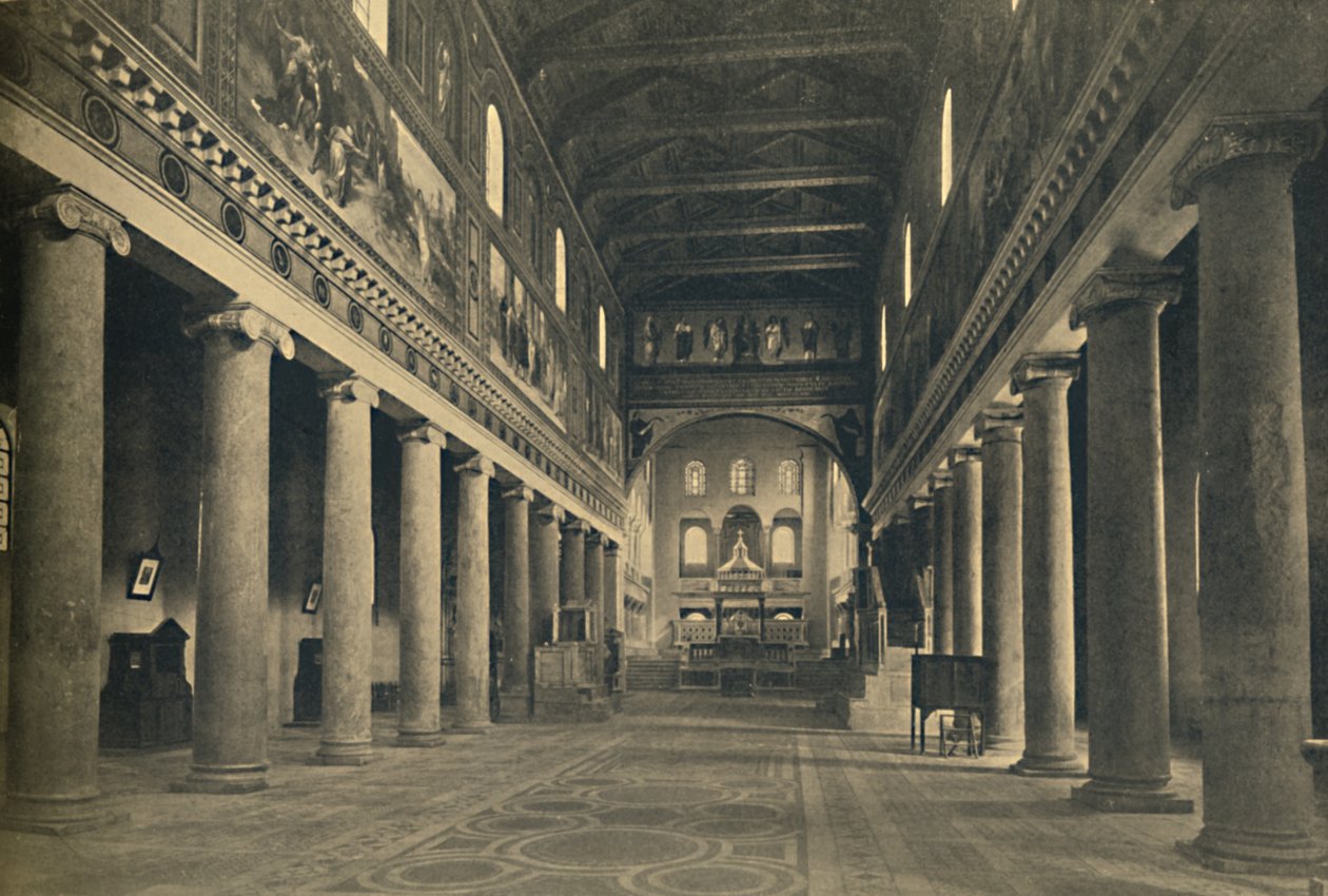 Roma - Sint-Laurens-buiten-de-Muren, 1910 door Honorius IV