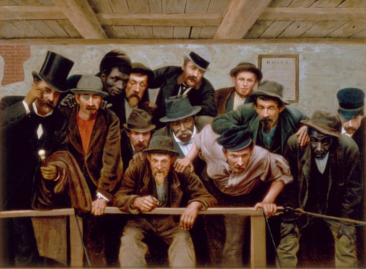 Nadert de Uitkomst in de Hanenbak, 1870 door Horace Bonham
