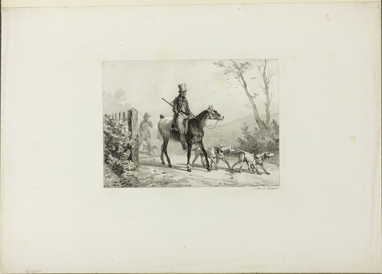 Gevangen door Horace Vernet