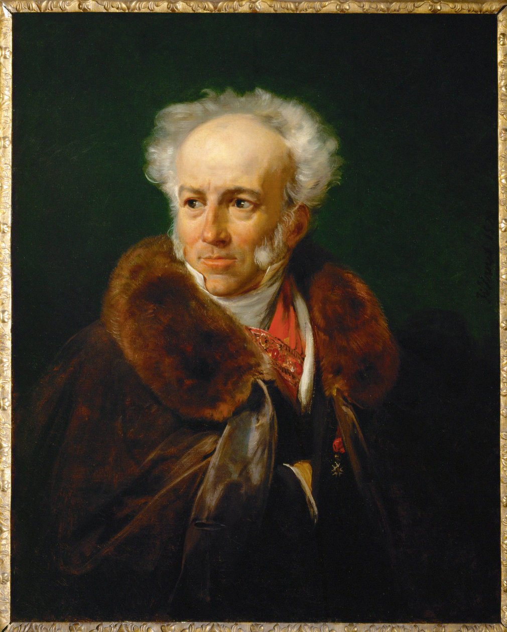 De schilder Jean-Baptiste Isabey ... door Horace Vernet