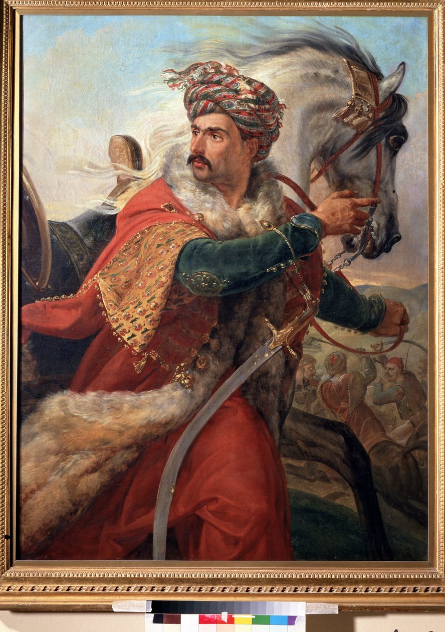 Onbekend beeld door Emile Jean Horace Vernet