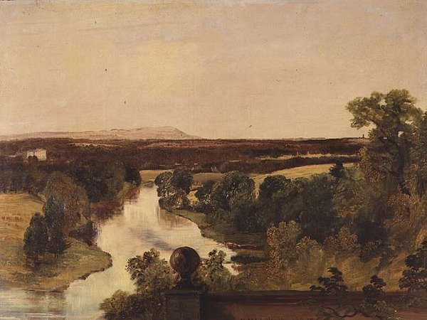 Op de Tweed door Horatio Macculloch